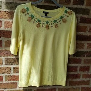 Talbots Women's lightweight short sleeve sweater
